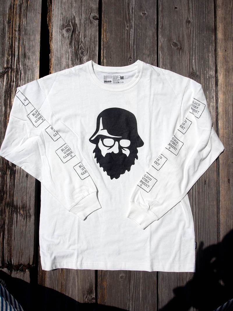 Print L/S Tee -MR-