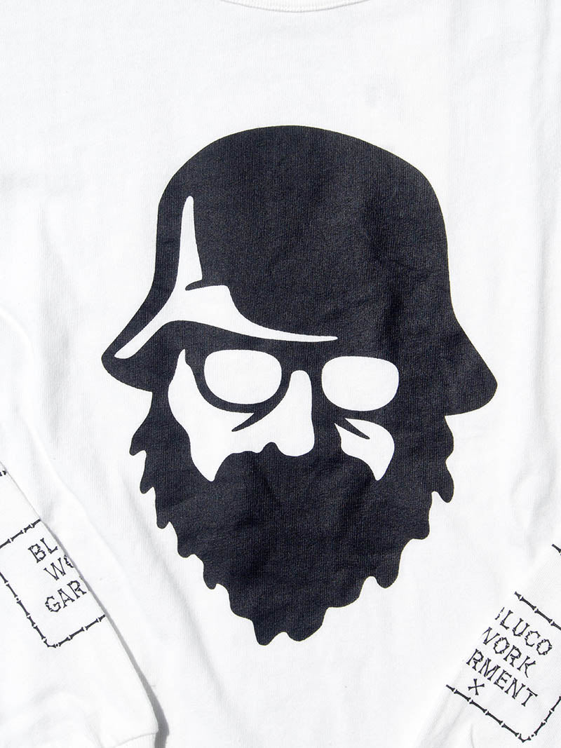 Print L/S Tee -MR-