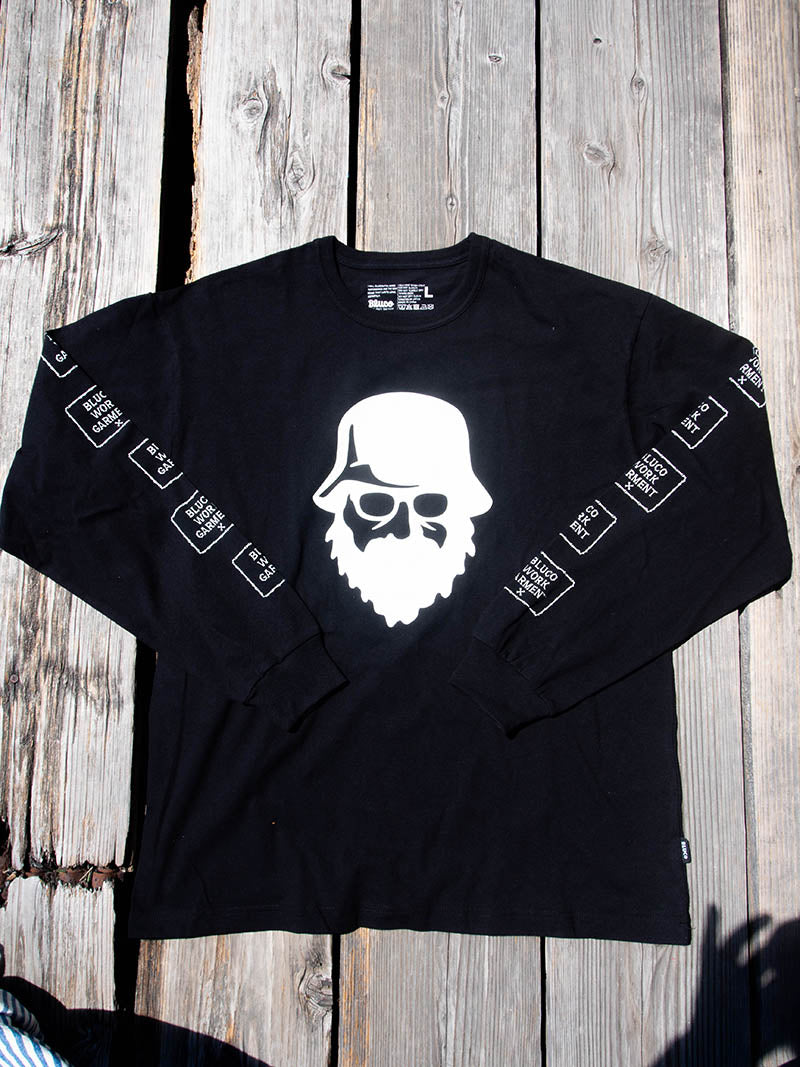 Print L/S Tee -MR-