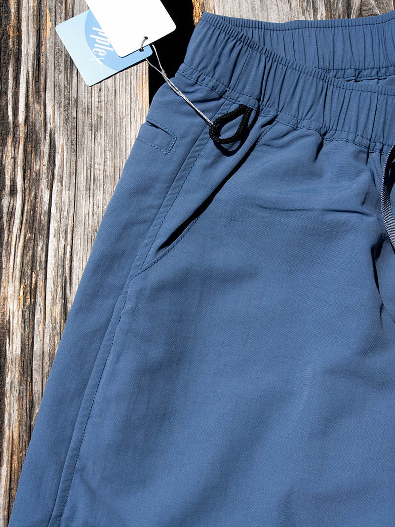Nylon Tussah Easy Wide Pants