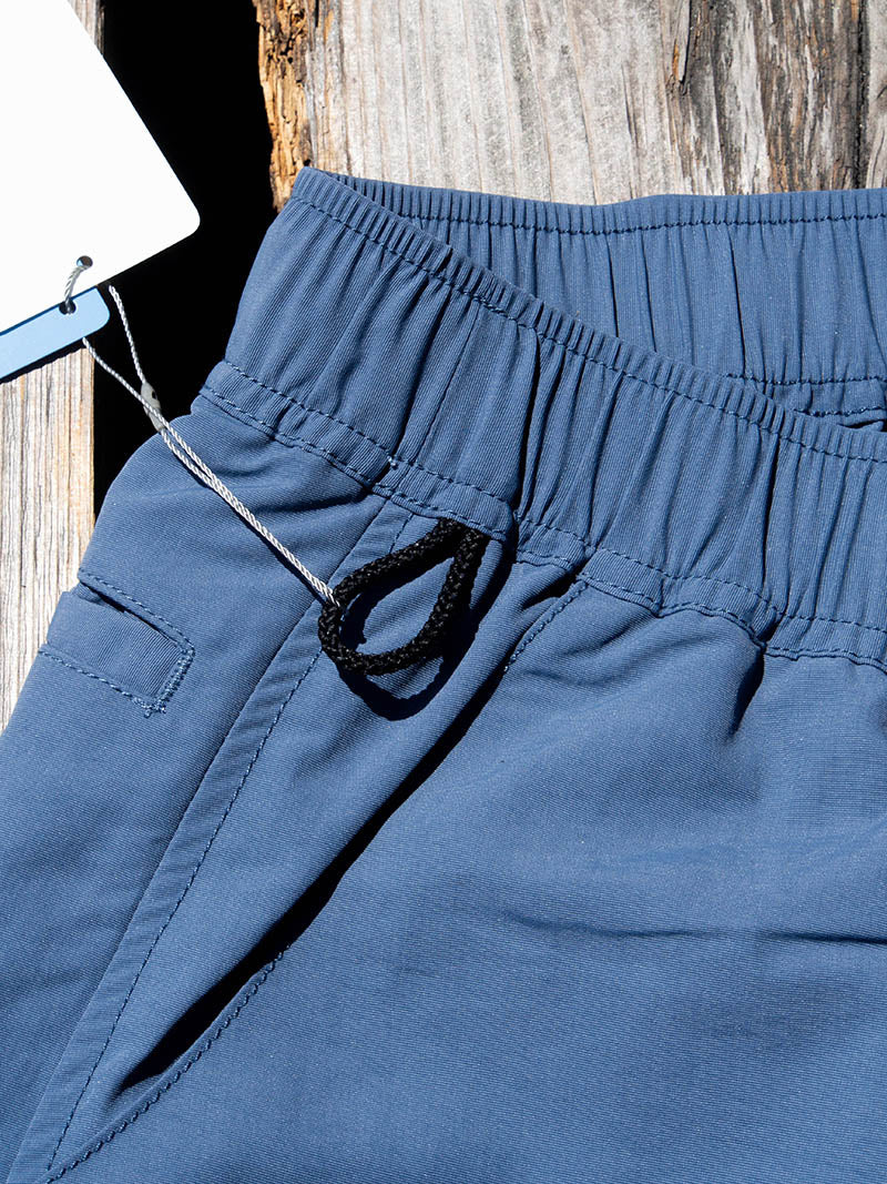 Nylon Tussah Easy Wide Pants