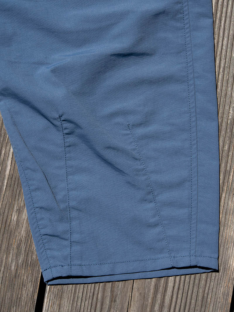 Nylon Tussah Easy Wide Pants