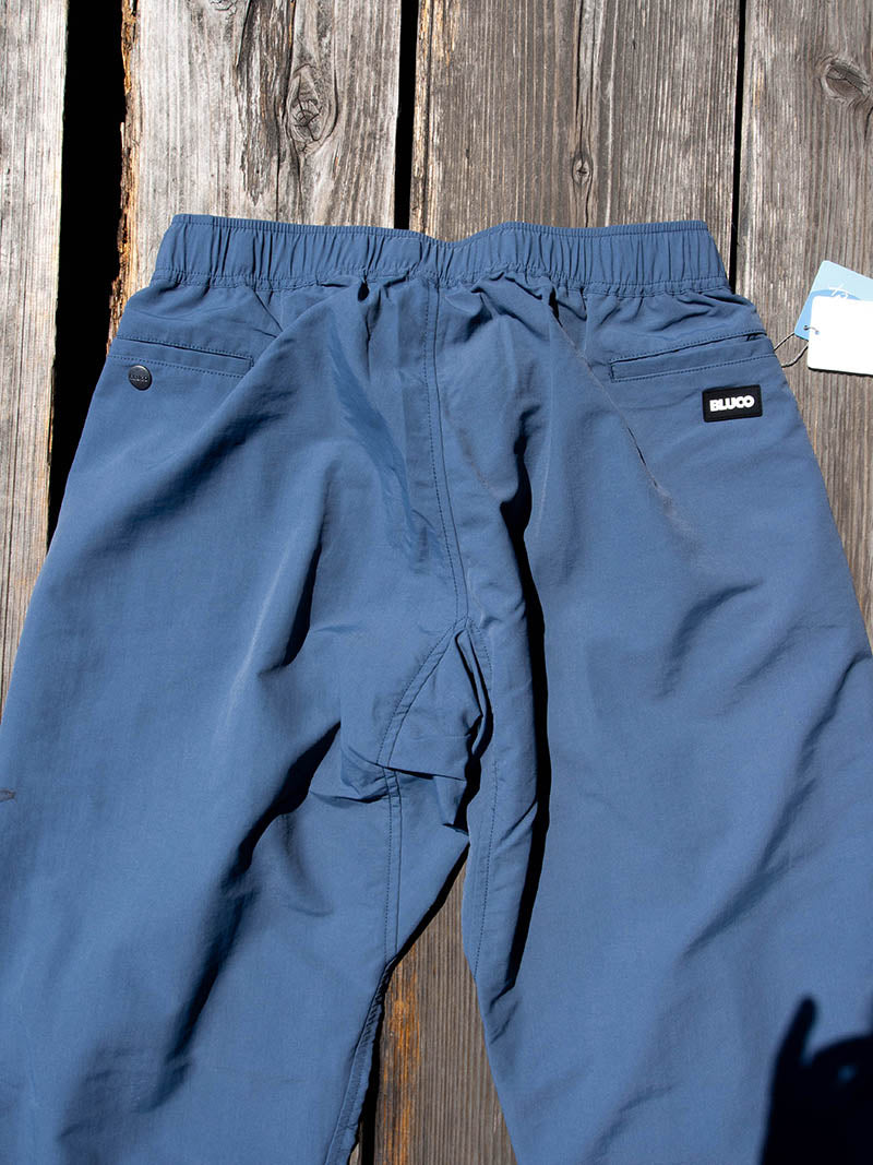 Nylon Tussah Easy Wide Pants