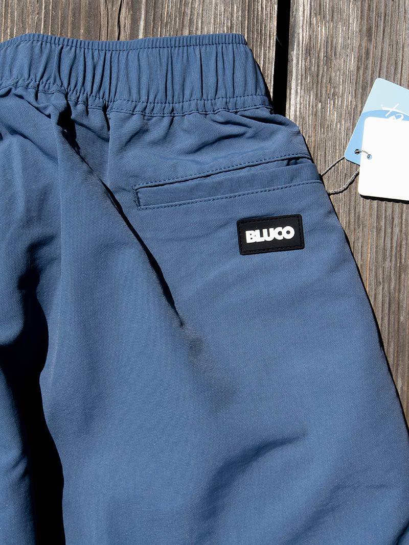 Nylon Tussah Easy Wide Pants