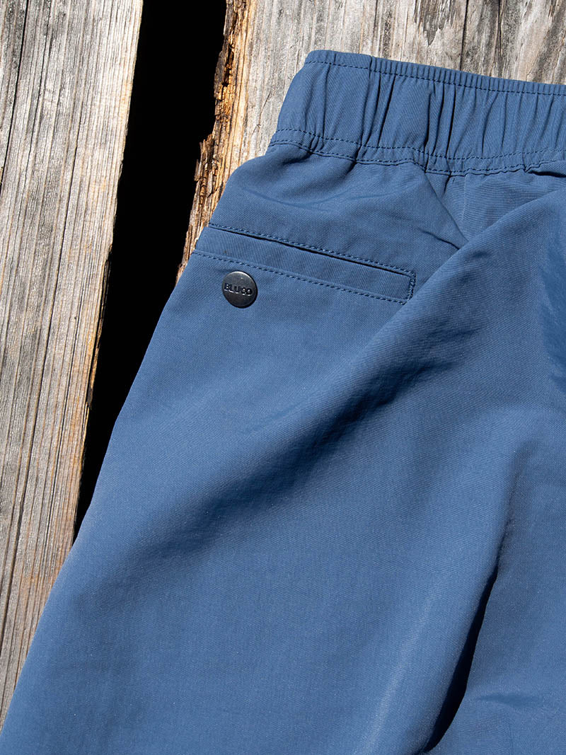 Nylon Tussah Easy Wide Pants
