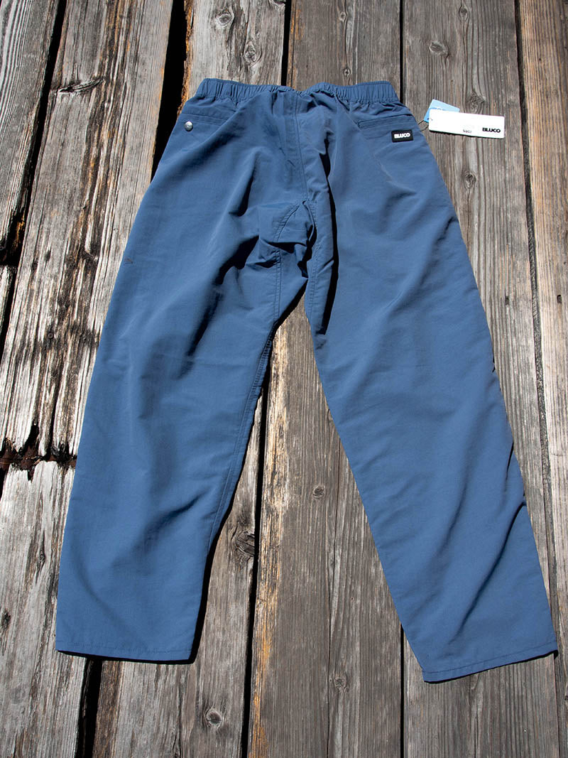 Nylon Tussah Easy Wide Pants