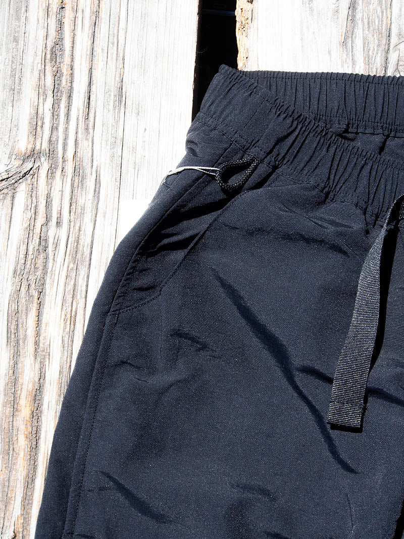 Nylon Tussah Easy Wide Pants