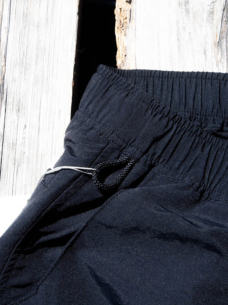 Nylon Tussah Easy Wide Pants