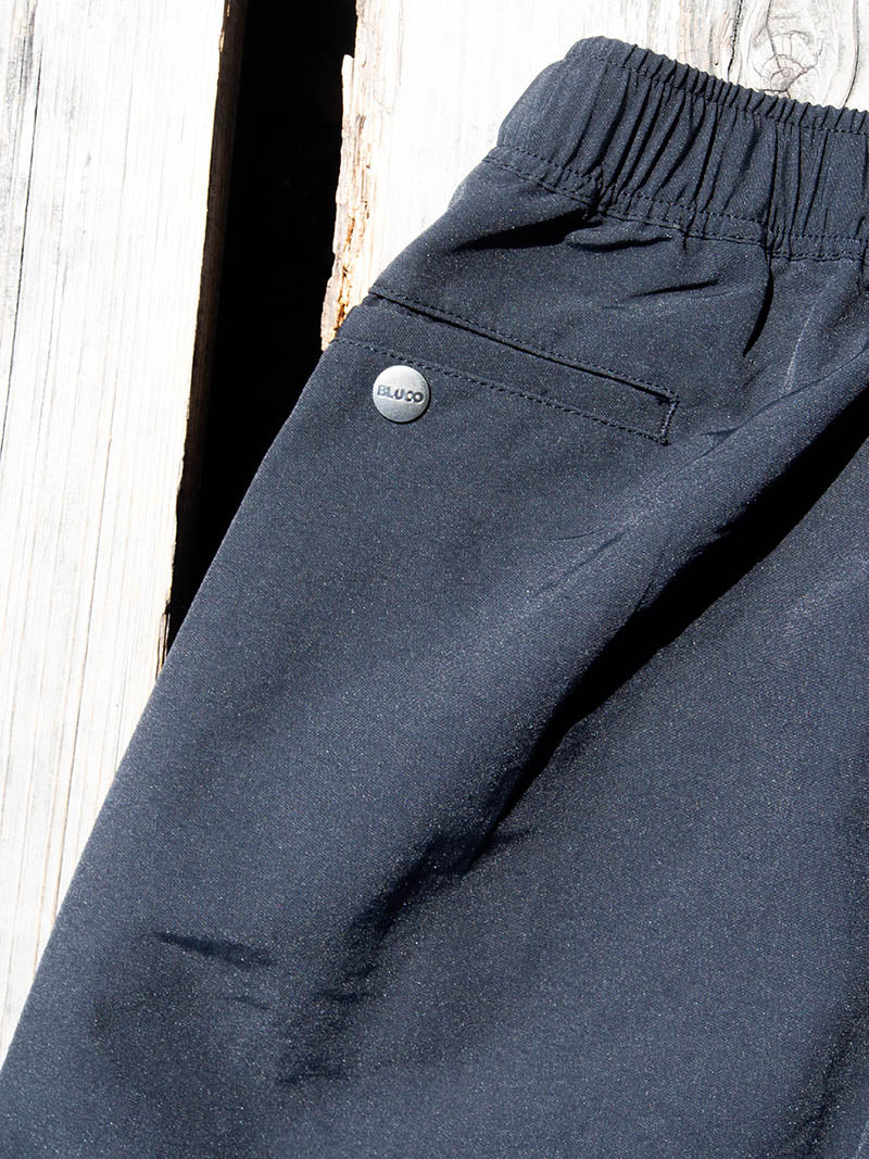 Nylon Tussah Easy Wide Pants