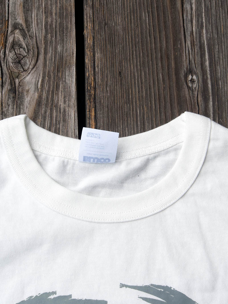 HEAVY DRY COTTON PRINT L/S TEE -Artwork by 遊鷹-