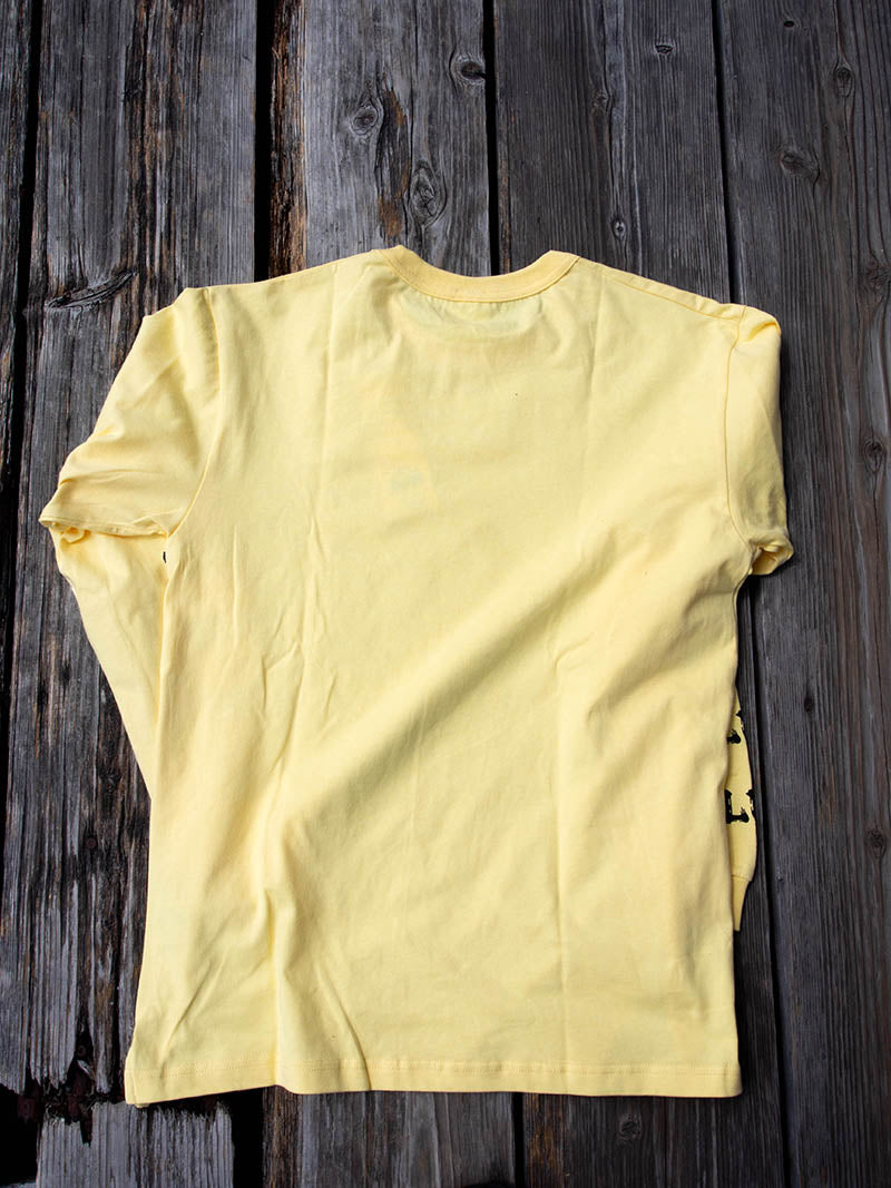 HEAVY DRY COTTON PRINT L/S TEE -Artwork by 遊鷹-