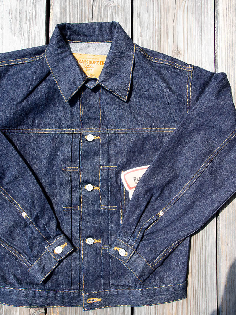 SBJ-145-301 JUNBO 14.5oz 1st JACKET WWⅡ – ROOSTER