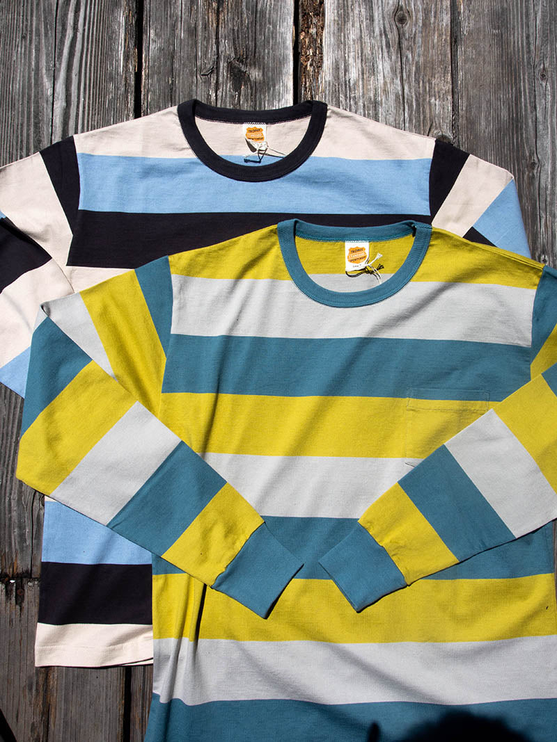3 Col Wide Border L/S Tee