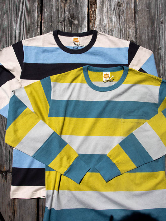 3 Col Wide Border L/S Tee