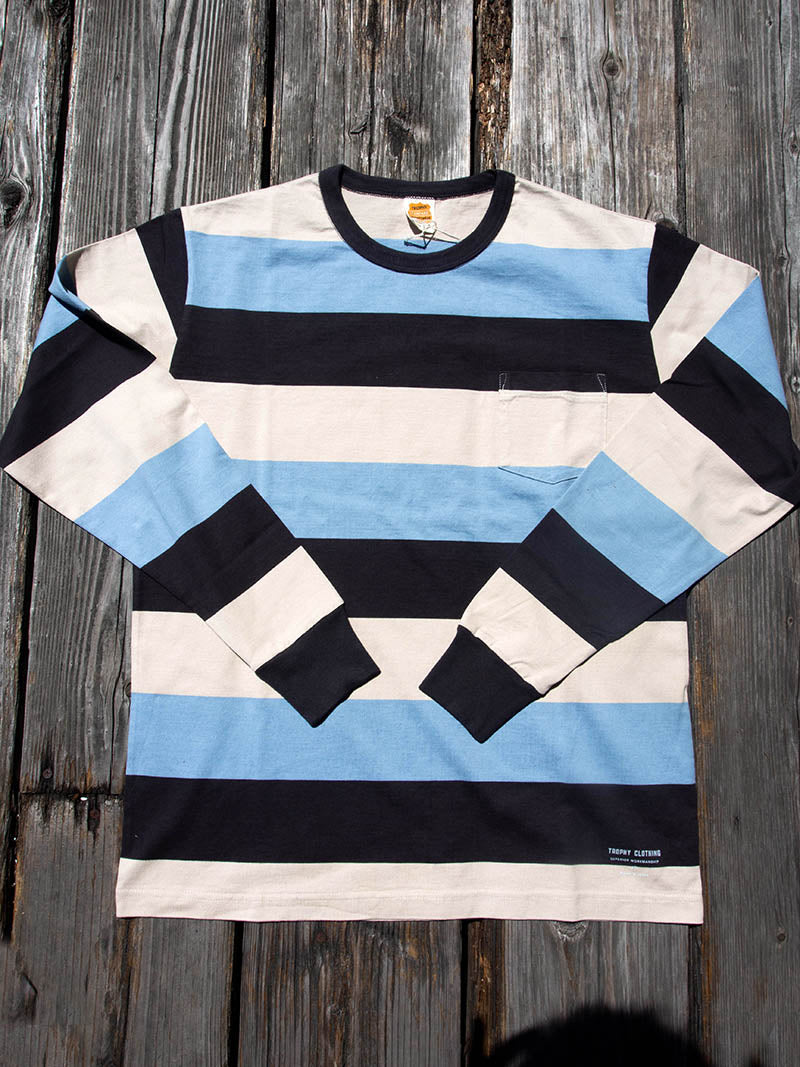 3 Col Wide Border L/S Tee
