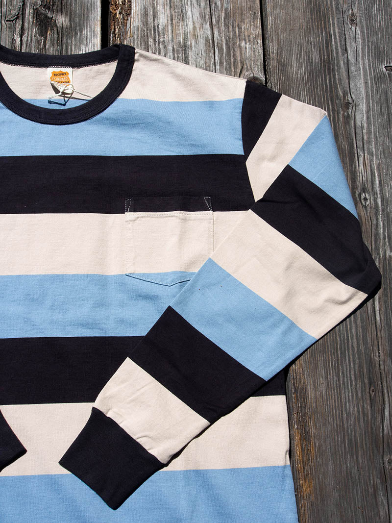 3 Col Wide Border L/S Tee