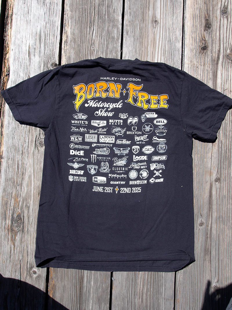 BORN FREE 16th Official Tee – ROOSTER