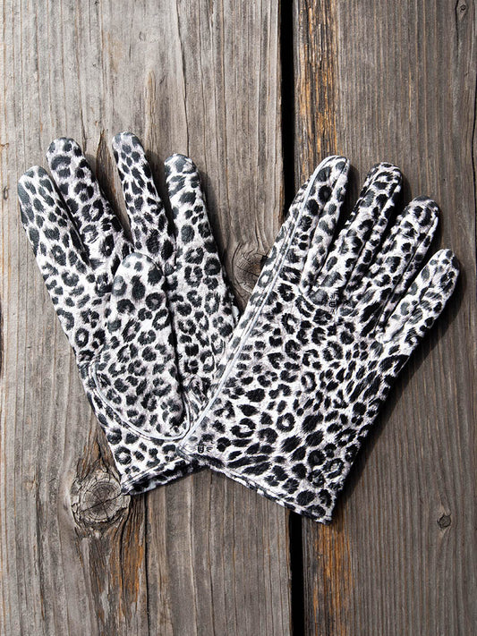 Deer Utility Glove Mid -White Leopard-