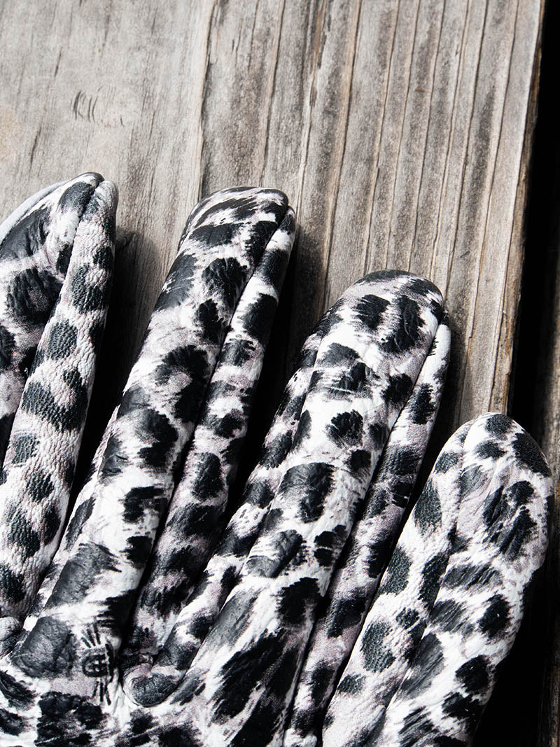Deer Utility Glove Mid -White Leopard-