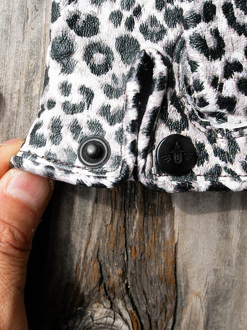Deer Utility Glove Mid -White Leopard-