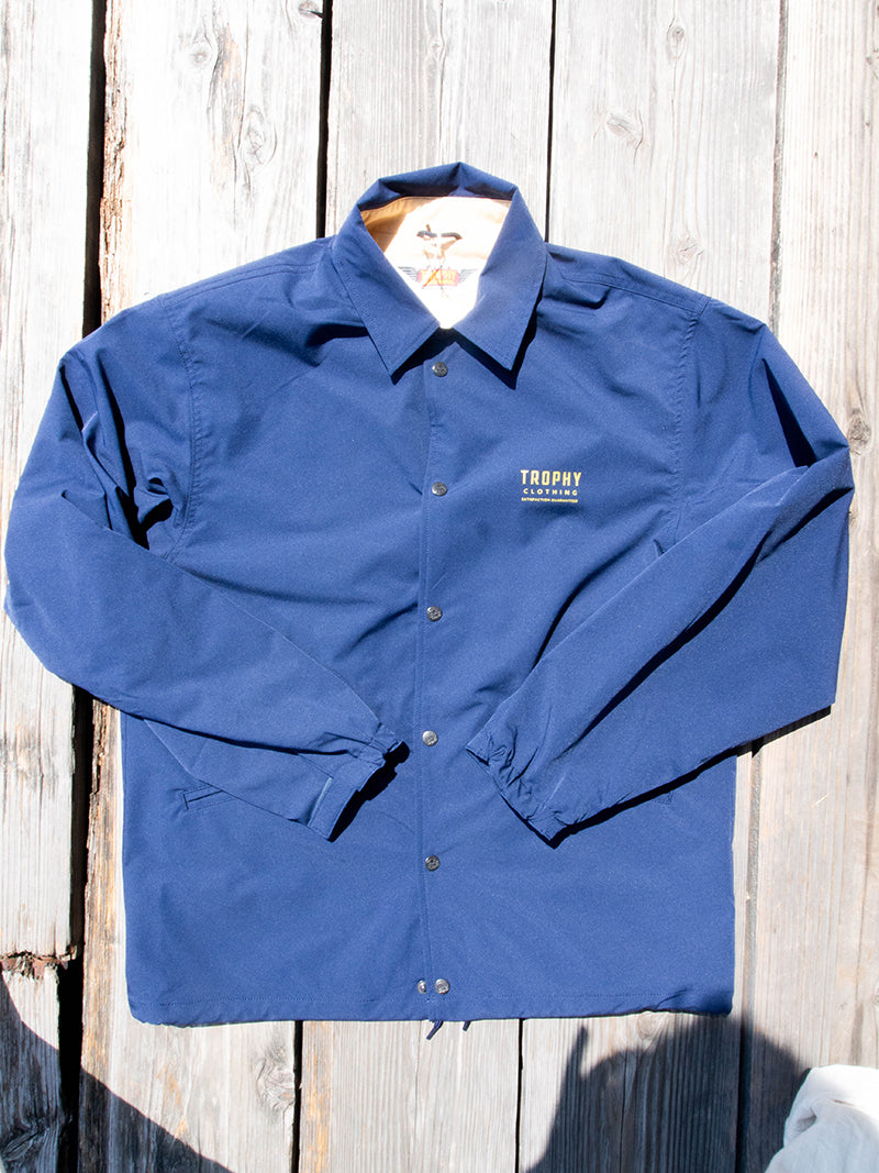 Box Logo Warm Up Jacket -Navy-