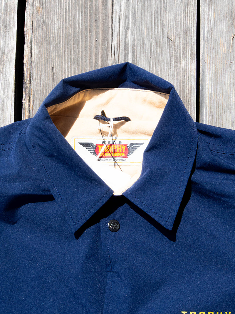 Box Logo Warm Up Jacket -Navy-
