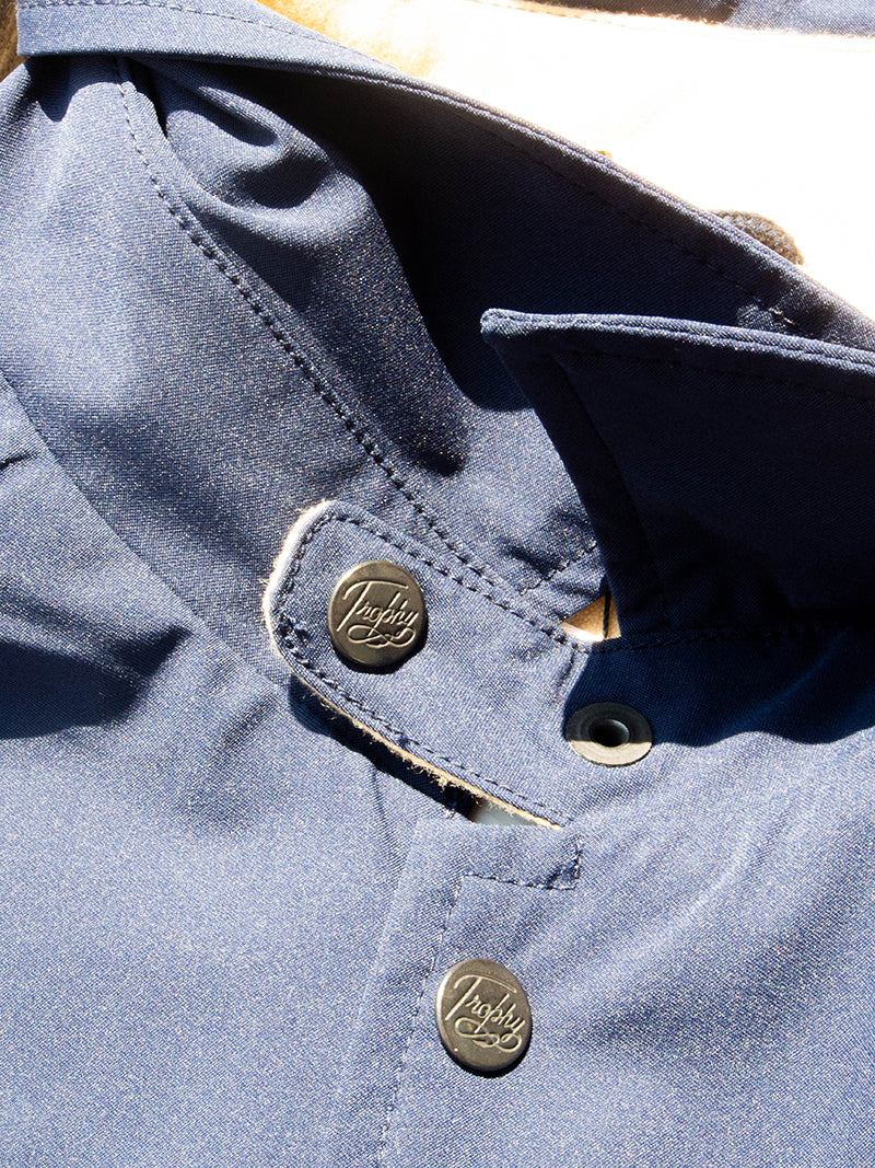 Box Logo Warm Up Jacket -Navy-