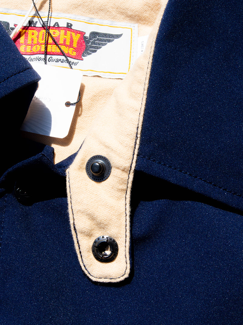 Box Logo Warm Up Jacket -Navy-