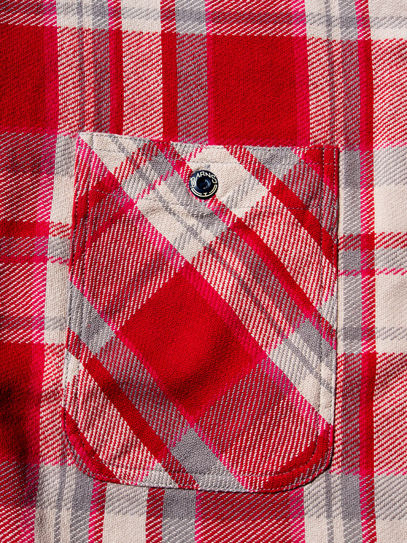 BIG MAC×BARNS Flannel L/S Shirts