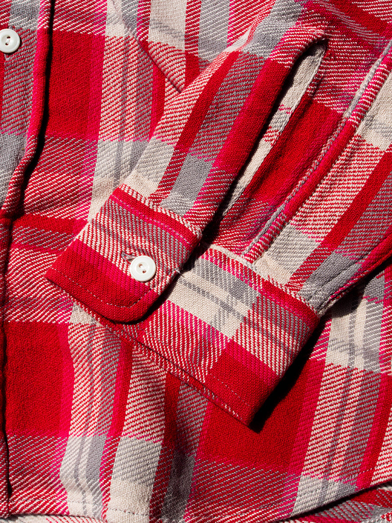 BIG MAC×BARNS Flannel L/S Shirts