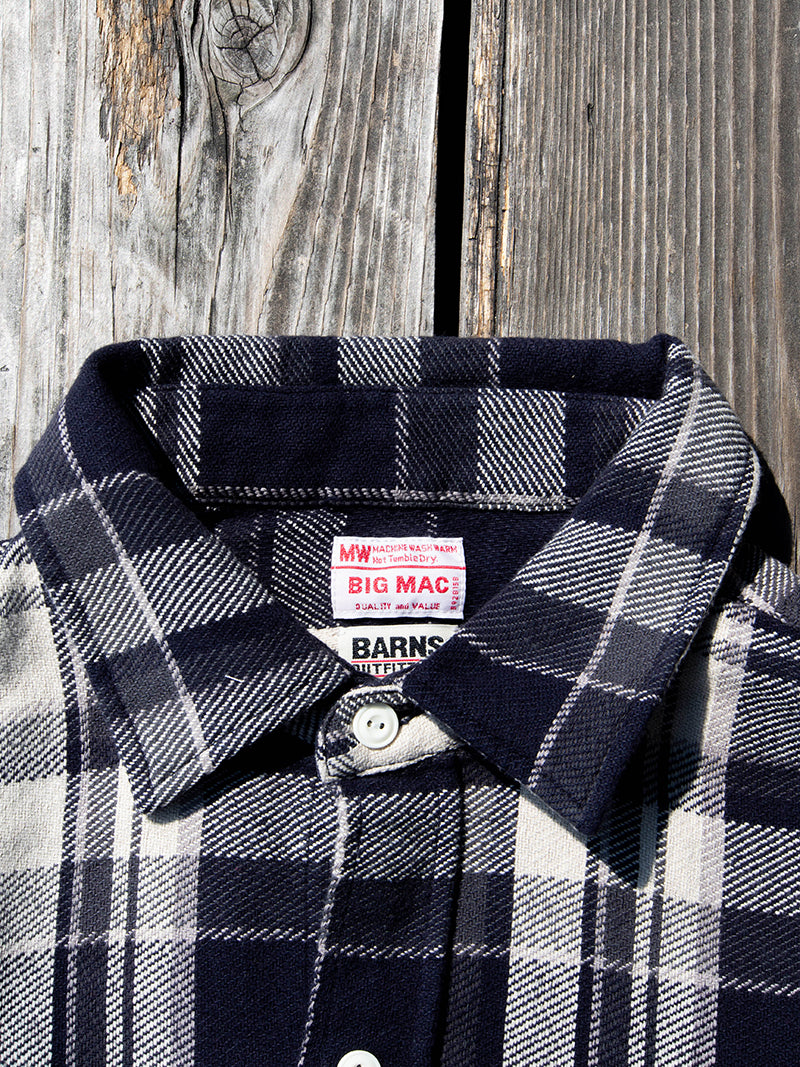 BIG MAC×BARNS Flannel L/S Shirts