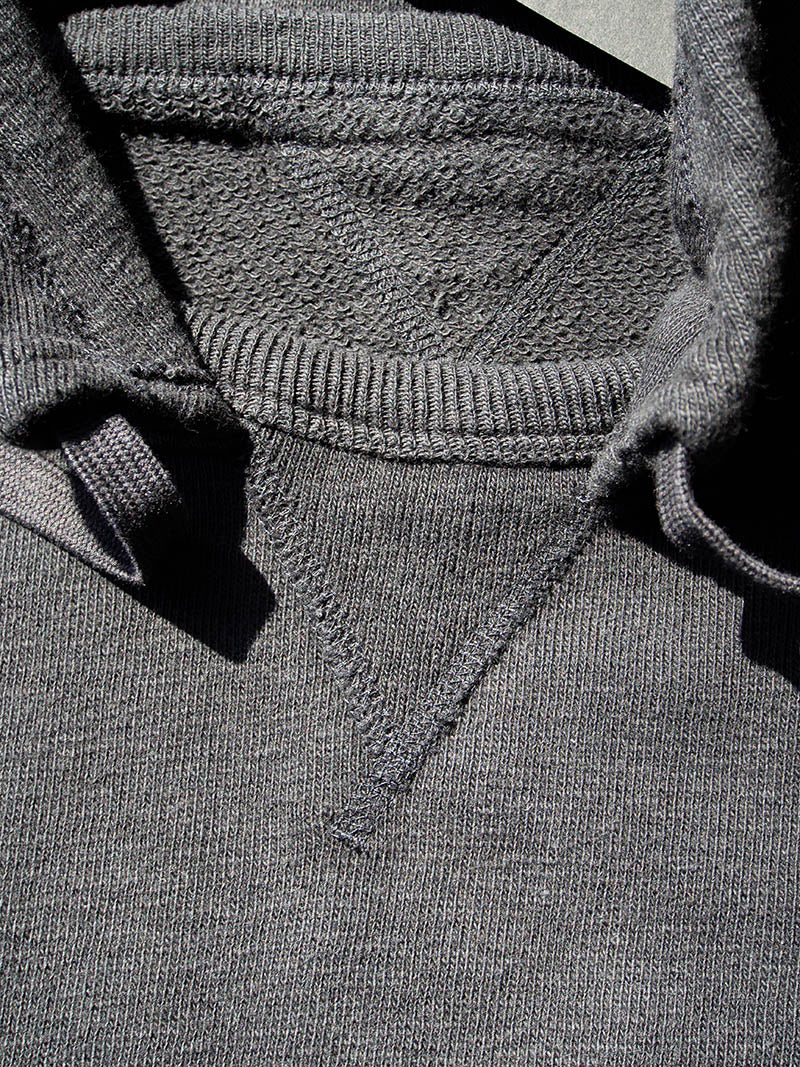 Cotton Relaxed After-Hood Sweatshirt