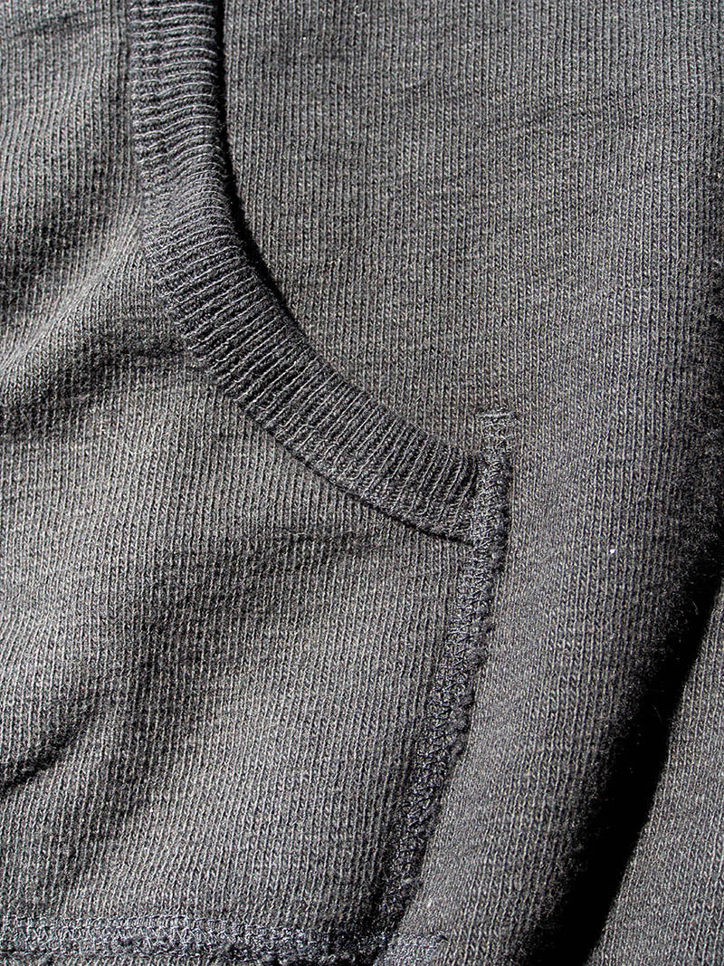 Cotton Relaxed After-Hood Sweatshirt