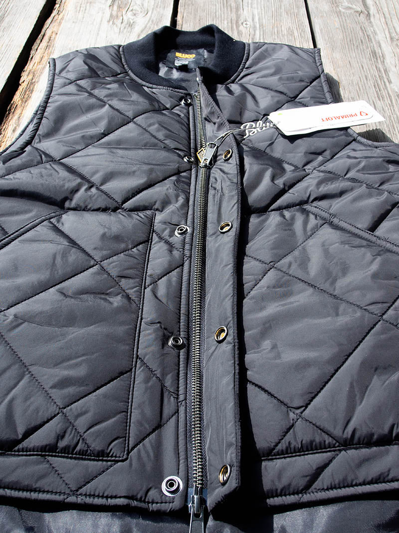 Rib Collar Quilting Vest