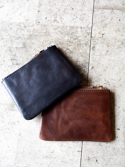 BW CHROMEXCEL POUCH WALLET