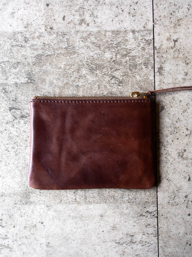BW CHROMEXCEL POUCH WALLET