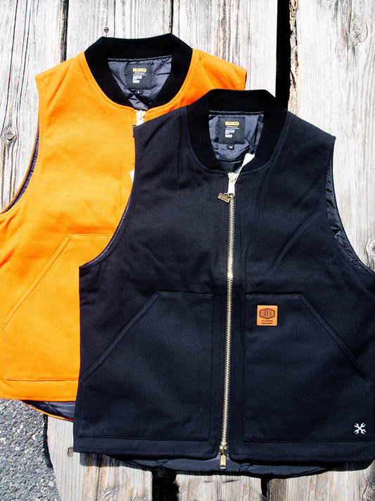Rib Color Duck Vest
