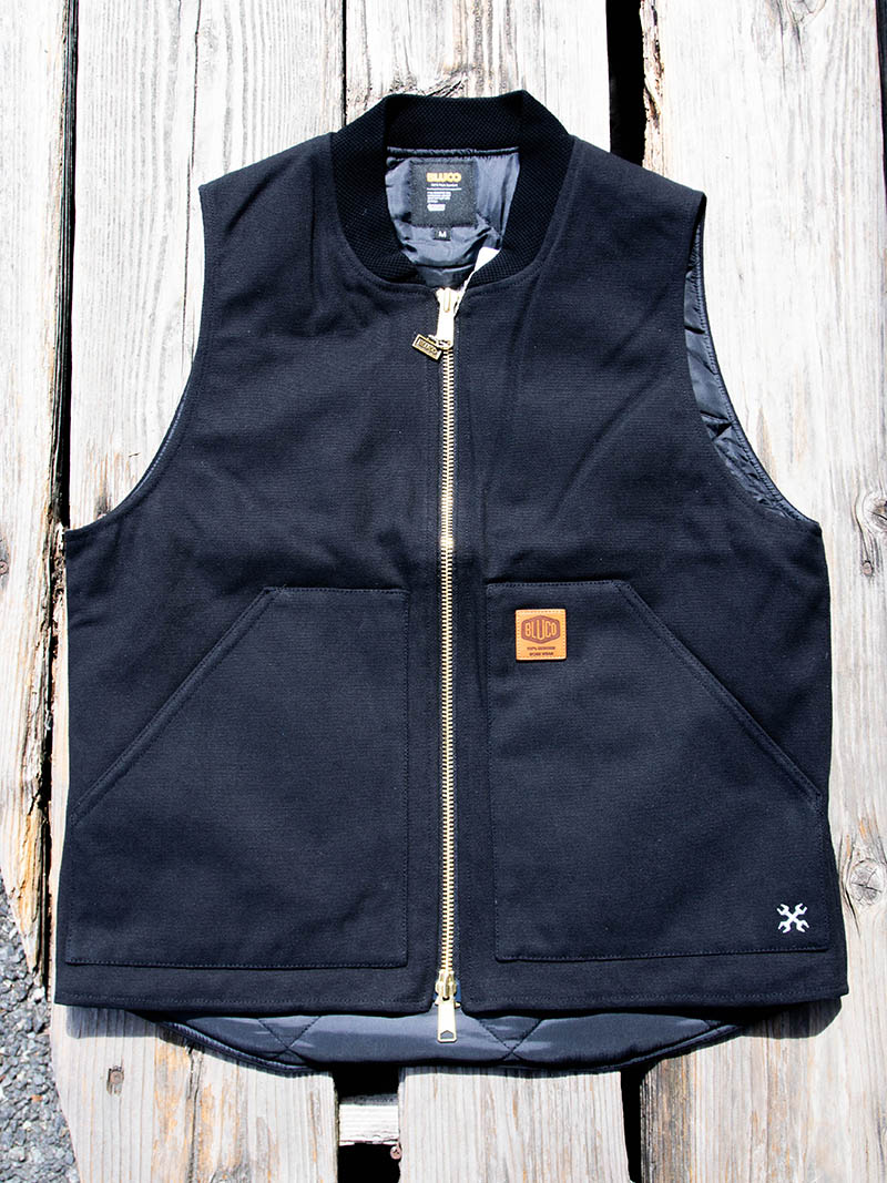 Rib Color Duck Vest