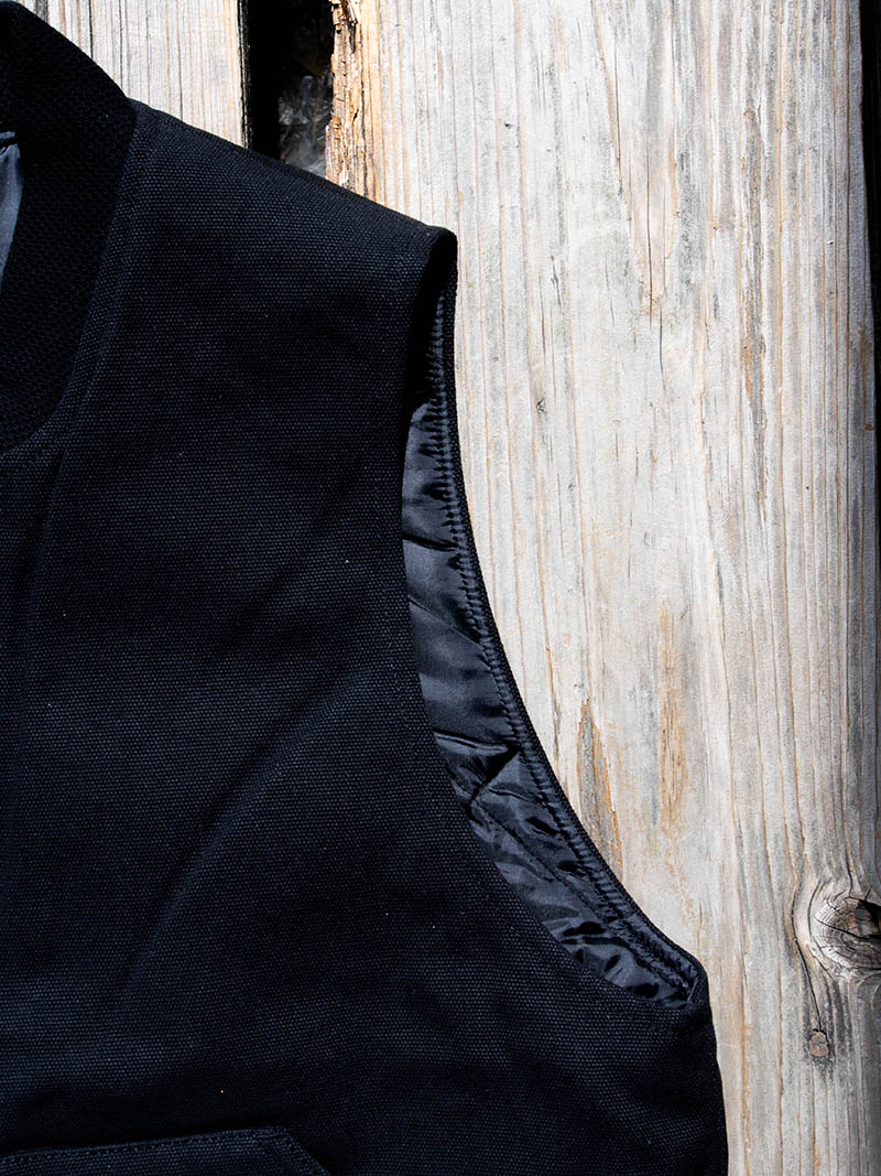 Rib Color Duck Vest