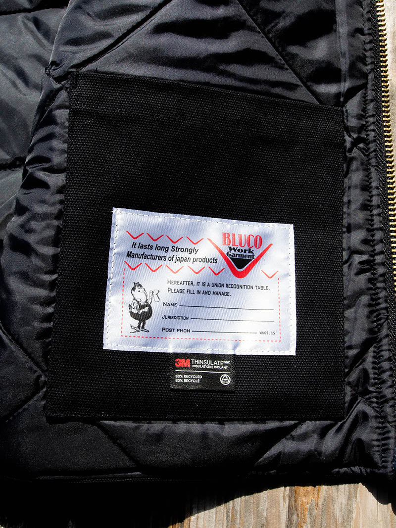 Rib Color Duck Vest
