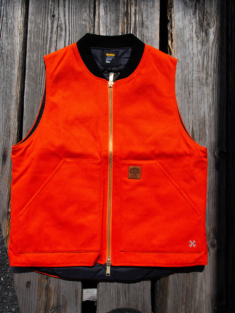 Rib Color Duck Vest