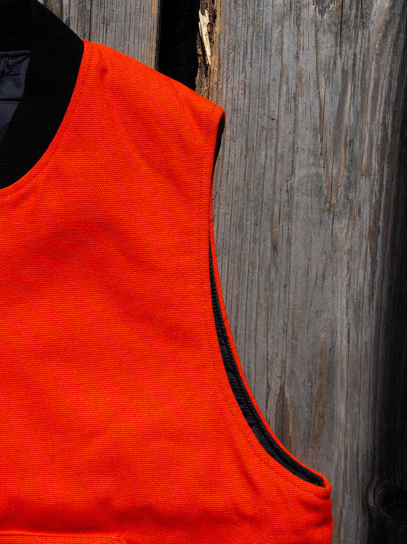 Rib Color Duck Vest
