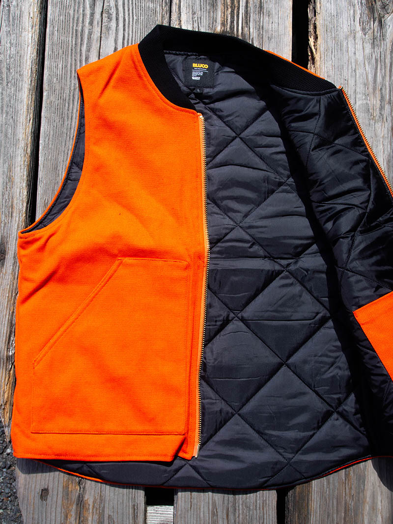 Rib Color Duck Vest