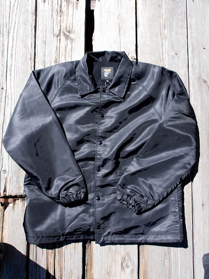 Standard Coach Jacket -Black-
