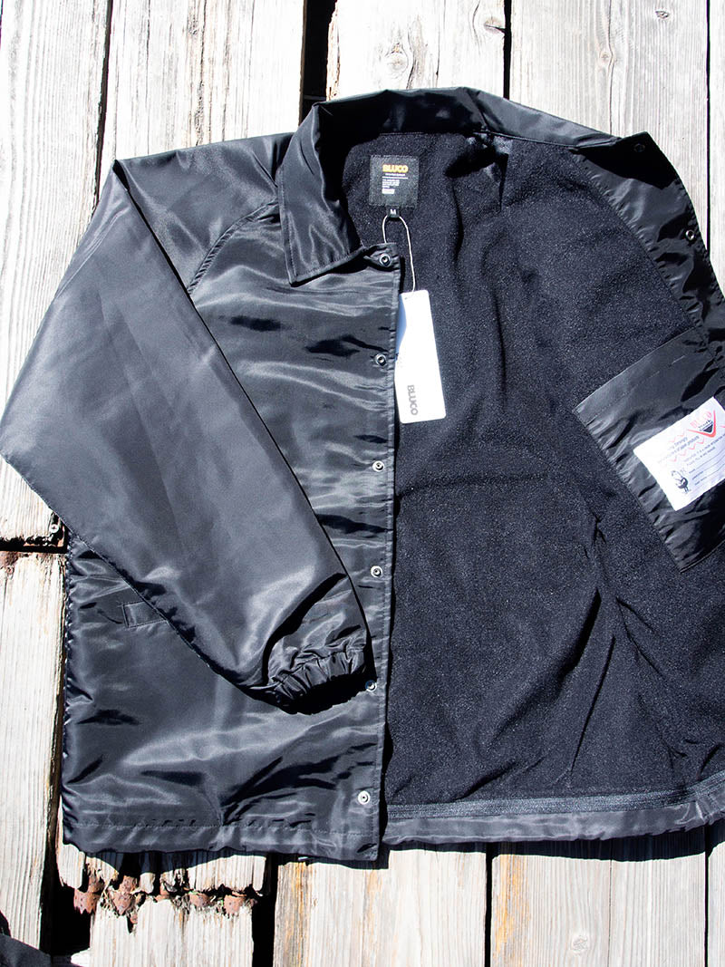 Standard Coach Jacket -Black-