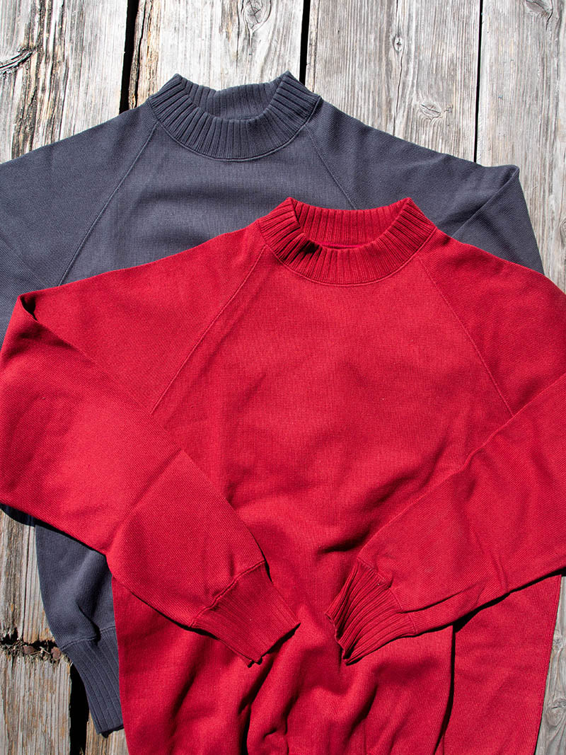 Cotton Raglan Sweater
