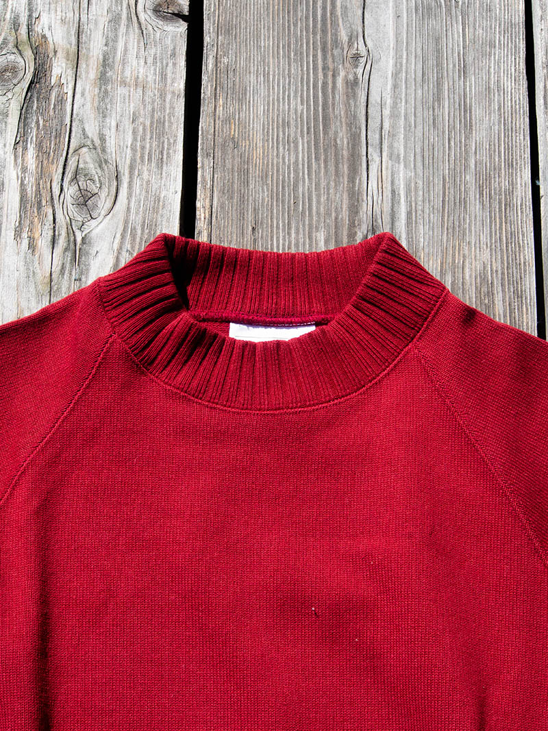Cotton Raglan Sweater