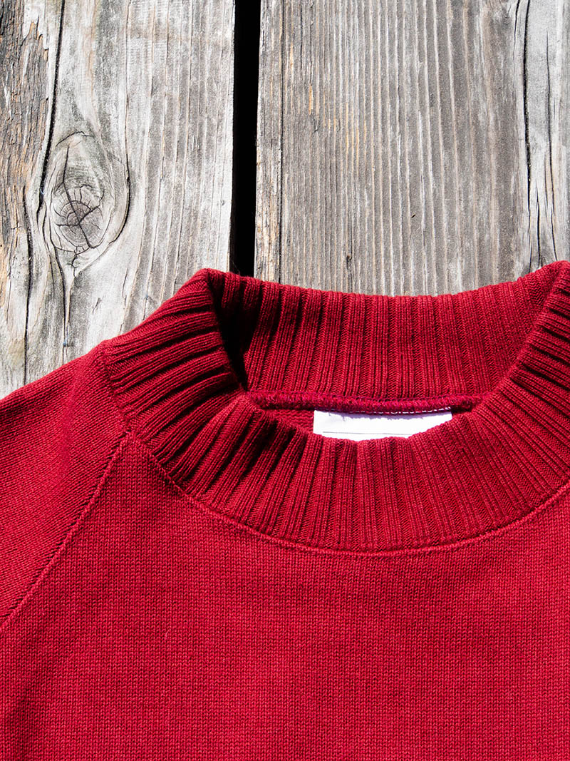 Cotton Raglan Sweater