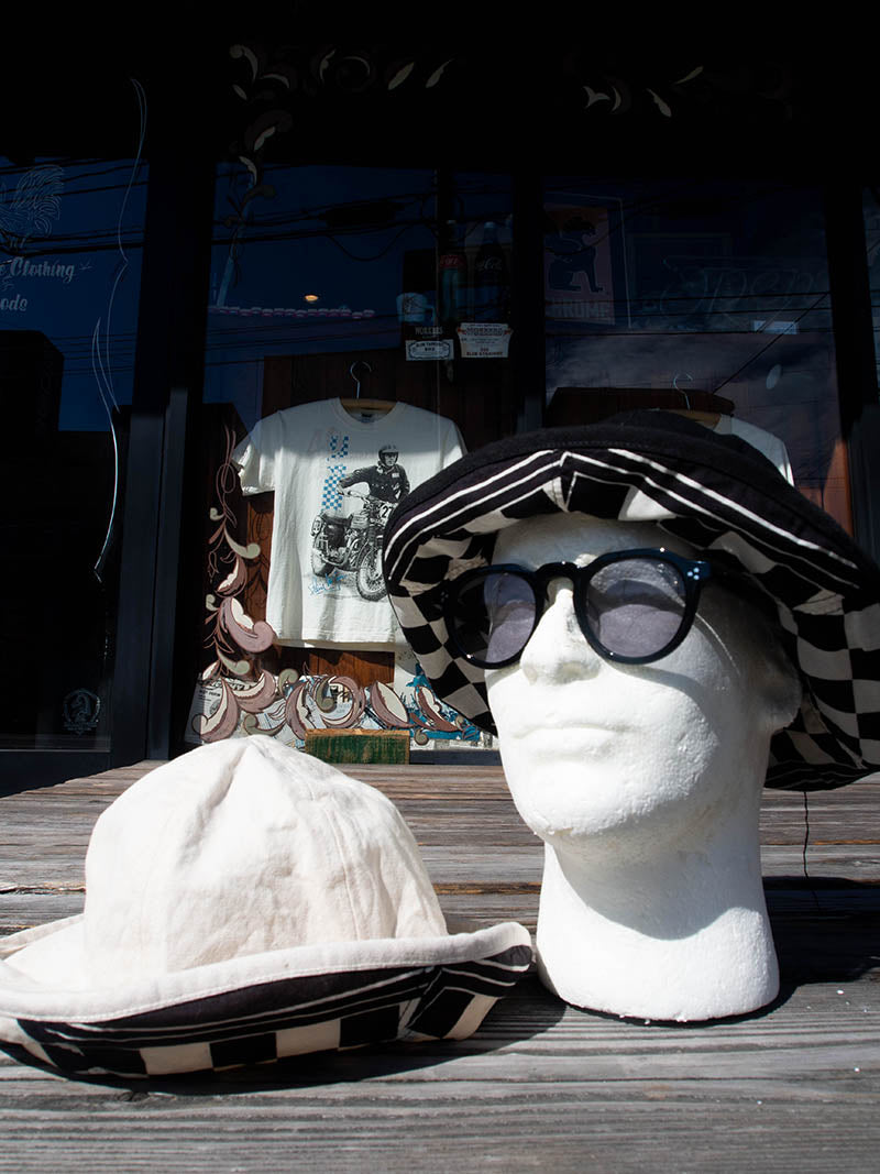 MINAMI MADE Original Tulip Hat -Checker-