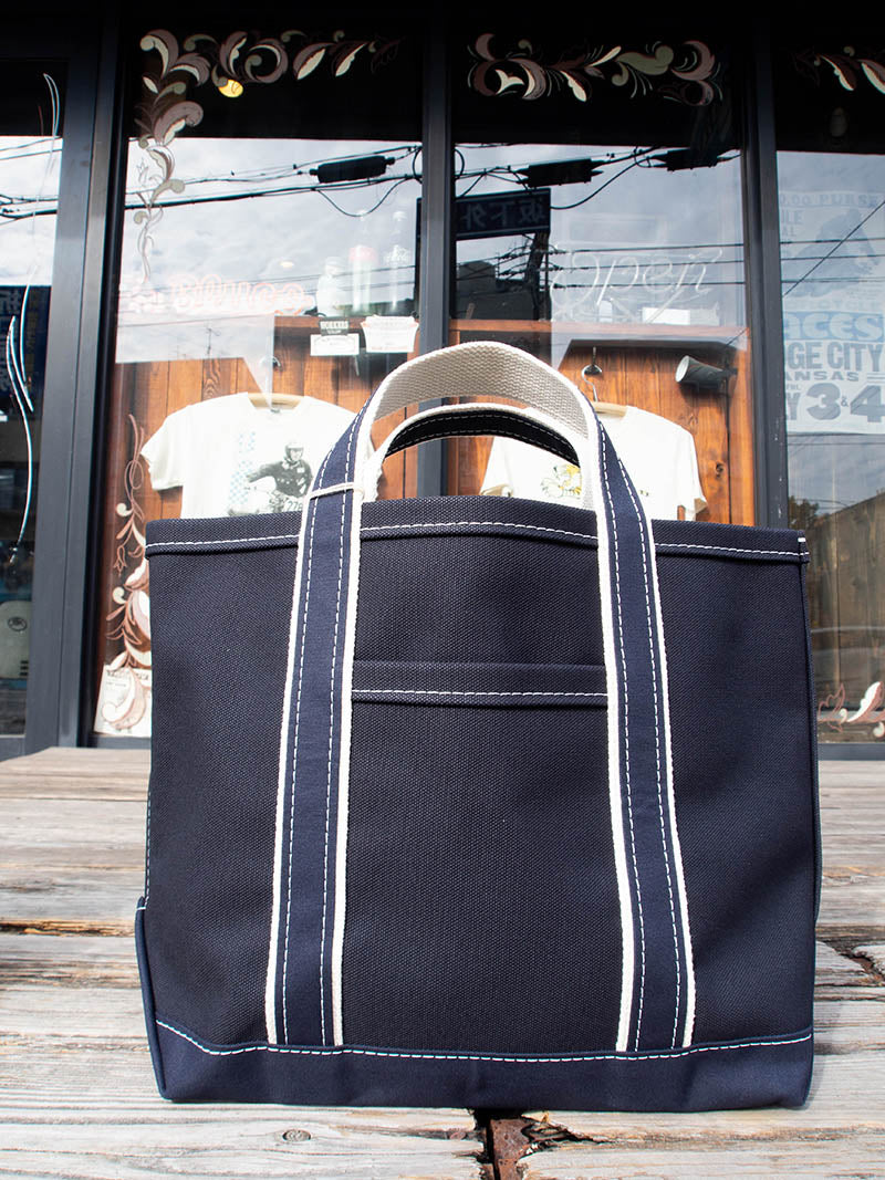 Deluxe Pocket Tote Bag -Dirk Navy×Navy-